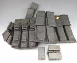 Total of 6 HK MP5 30 Rd Mags. 3 Are in an Eagle Industries Drop leg Holster (Date Code: IG ).