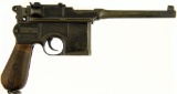 WAFFEN FABRIK MAUSER 1896 BROOM HANDLE Semi Auto Pistol