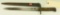 Lot #138 - WWI German Waffenfabrik Neuhausen bayonet with sheath SN# 442568 16 ½”