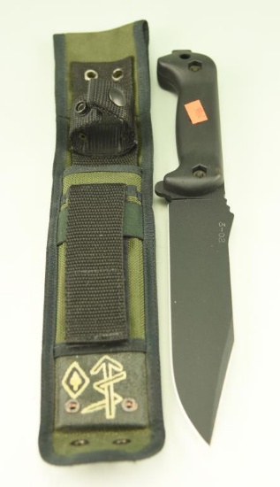 Lot #24 - BKT Combat utility 13” knife with sheath