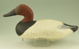Lot #105 - R. Madison Mitchell, Havre de Grace, MD Canvasback drake decoy signed in Marker on