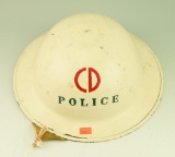 Lot #140 - Canadian WWII Civil Defense helmet