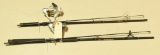 Lot #144 - Penn Silverado Pursuit spinning combo and Shakespeare Platinum spinning rod and reel