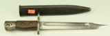 Lot #19 - Australian L1A2 12” bayonet with sheath