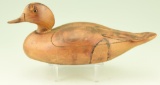 Lot #51 - Wildfowler Decoys Point Pleasant, NJ, hand carved teal decoy unfinished