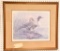 Lot #224 - “Twilight Duo-Pintails” framed Pintail print by Basil Ede 1976 870/1500