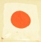 Lot #383 - WWII Era Japanese Imperial National Flag with Leather corners and tie strings at top