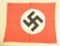 Lot #384 - WWII Era Nazi Germany Banner – 24” Tall x 30” Wide