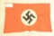 Lot #399 - WWII Era Nazi Germany Banner – 19” Tall x 29” Wide