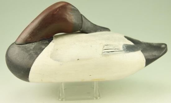 Lot #152 - Preening Canvasback Drake by Horace Graham, Charlestown, MD
