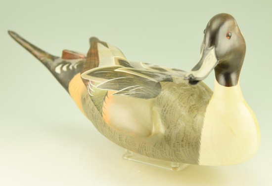 Lot #170 - Big Sky Carvers Master’s Edition Pintail Drake by John Gewerth with turned head,