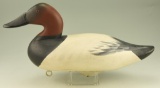 Lot #242 - Charlie Joiner, Chestertown, MD Canvasback drake signed on underside excellent condition