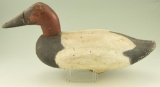 Lot #244 - Paul Gibson, Havre de Grace, MD Canvasback drake old working repaint excellent condition