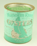 Lot #256 - Harold Bozman Seafood Co. Upper Fairmount MD 1 gallon oyster can