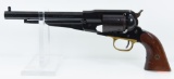 Lot #326 - F. Llipietta .44 cal black powder revolver SN# R288934 Gold Trigger Guard  wood grip