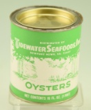 Lot #342 - Tidewater Seafoods Inc. Newport News, VA 1 pint oyster can