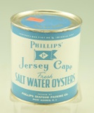 Lot #348 - Phillips Seafood Packing Co. Port Norris, N.J. Jersey Cape Salt Water Oysters tin