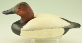 Lot #351 - Dan Brown, Salisbury, MD 1/3 size Canvasback drake signed and dated December 1967