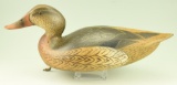 Lot #357 - Frank Finney, Virginia Beach, VA mallard Hen in Ward Style branded Brockwell on