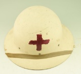 Lot #385 - US Civil Defense WWII Era metal Helmet