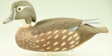 Lot #442 - David and Kathryn Biddle Wood Duck Hen signed and dated 1991