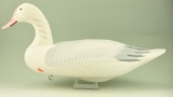 Lot #447 - Captain Harry Jobes, Have de Grace, MD 1980 Snow Goose signed and branded on underside