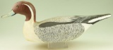 Lot #455 - Woodrow T. Wilson 1976 hand carved Pintail drake branded and dated on underside