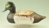 Lot #462 - Hutch Decoy Carvers, MD Bluebill drake signed and dated 1983 on underside