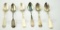 Lot #429 - 6 Coin Silver Spoons to include: Newell Harding & Co, Boston, Mass (C1830-60), One
