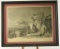 Lot #489 - “Washington Crossing the Delaware” framed engraving by J. N. Gimbrede (12” x 15”