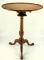 Lot #491A - Mid 19th Century Queen Anne style Mahogany inlaid bird cage tri-fed tilt top table