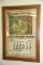 Lot #565 - Chesapeake Hotel Cape Charles, VA 1935 framed advertising calendar in Oak frame (34”
