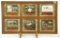 Lot #576 - Collection of (6) transparent slid es in oak frame for the Cape Charles Transfer Co.