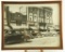 Lot #589 - Framed copy of 1940’s black and white photo of Mason Ave, Cape Charles, VA (12” x 15”)