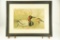 Lot #687 - Original Framed & Matted Acrylic painting or Hen & Drake Canvasbacks by A. Pope, Jr.