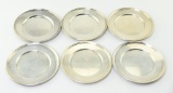 Lot #440 - (5) Gorham Sterling silver 6” bread and butter plates