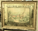 Lot #567 - Extremely Rare Vintage Old Crow Distillery, W.A. Gaines & Co. Distillers Frankfort,