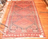 Lot #621 - Iranian Wool Pile Tabriz Area rug. 58” x 100”. Good to Excellent condition.