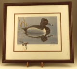 Lot #674 - Drake Ringneck L/E Signed & Numbered #139/500 Print. Signed by Jim Taylor. Dated 1988.