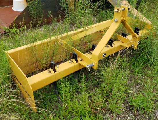 Lot #11 - Countyline Mdl BB6, 6' Box Blade, PTO HP Rating: 18-35, Height: 33?, Approx. Weight:
