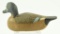 Lot #345 - Carved Blue Winged teal by Orville Quillen, Chincoteague, VA signed on underside and
