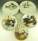 Lot #812 - Five Waterfowl Collectors plates to include: Amer. Waterbirds 