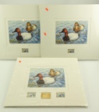 Lot #317 - (3) 1986 Canada Wildlife Habitat stamp prints