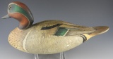 Lot #797 - Wildfowler Decoys Green Wing Teal decorative decoy, Branded 