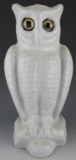 Lot #829 -Double sided Fiber Owl Decoy with Glass style eyes