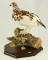 Lot #353A - Well executed Ptarmigan on driftwood taxidermy