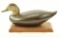 Lot #375 - Miniature carved Black Duck on platform by Ed Sampson (from the Mort Kramer Collection)