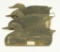 Lot #442 - Set of (3) Coudon & Co. Aiken, MD profile black ducks