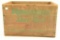 Lot #493 - Vintage Remington Shur-Shot wooden advertising crate (from the Mort Kramer Collection)