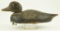 Lot #512 - Primitive Bluebill decoy (loss of paint) from the Mort Kramer Collection